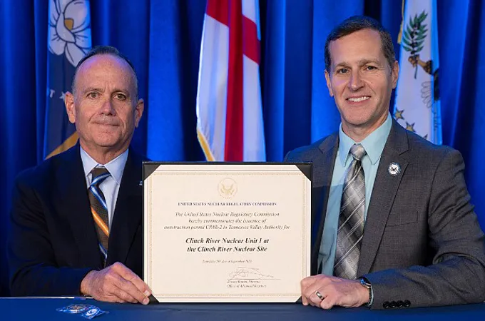 TVA secures construction permit for first US commercial SMR