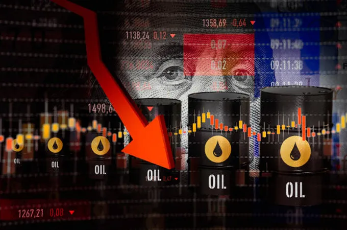 Oil prices fall, Brent crude drops to $103.18 per barrel