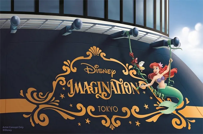 Disney names Japan’s first cruise ship Disney Imagination