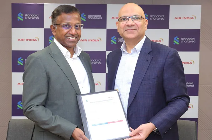 Air India, Standard Chartered unveil new partnership for UAE, Singapore clients