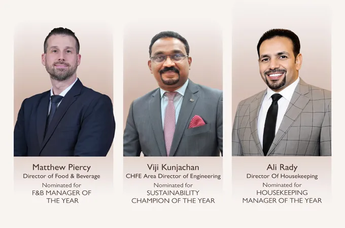 InterContinental Muscat talent recognised across three categories at Hotelier Middle East Awards 2026