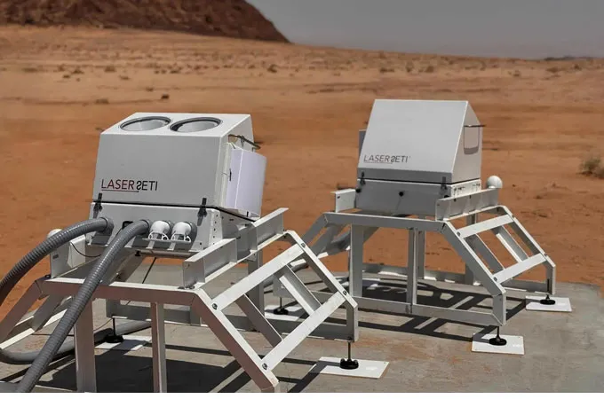 AlUla commissions 2 LaserSETI stations