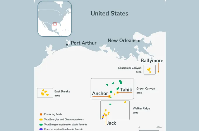 TotalEnergies acquires stakes in 26 Chevron-operated US offshore blocks