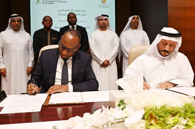 MoU signed to establish UAE-Burundi Business Council
